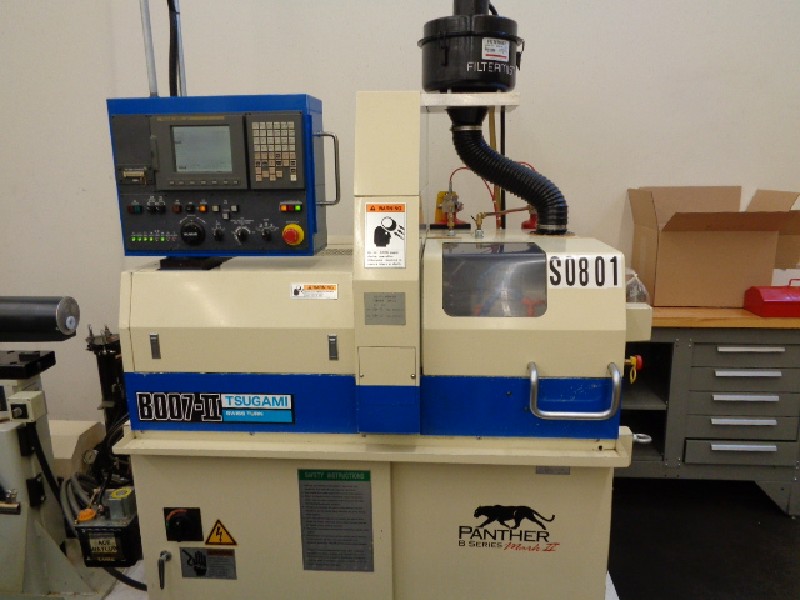 CNC Turning Center: Tsugami BO07-II CNC Swiss Turning Center