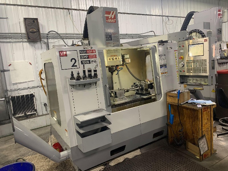 CNC Vertical Machining Center: Haas VF-2 CNC Vertical Machining Center